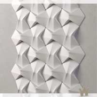 3D декоративная плитка "Оригами" 250-145-30мм