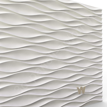 3D дизайнерская панели "Волна Кувин" 500-500-25мм