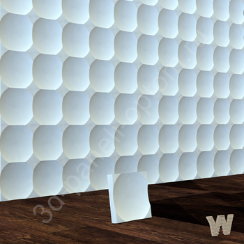 3D дизайнерская плитка "Пиксель" 150-150-25мм